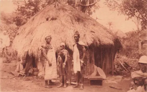 Togo Fetischpriester auf dem Aguberg * um 1930