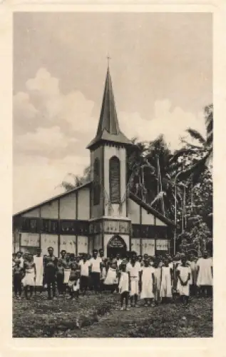 Regetta Neu-Guinea  Kirche der Rheinischen Missionsarbeit * um 1930