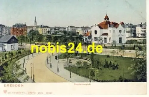 Johannstadt Dresden Stephanienplatz *ca.1910