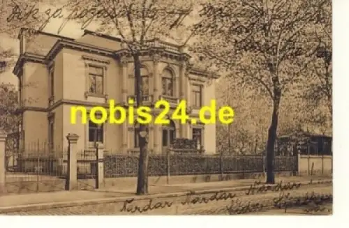 Südvorstadt Dresden Töchterpensionat Bergstrasse 25 o 1912