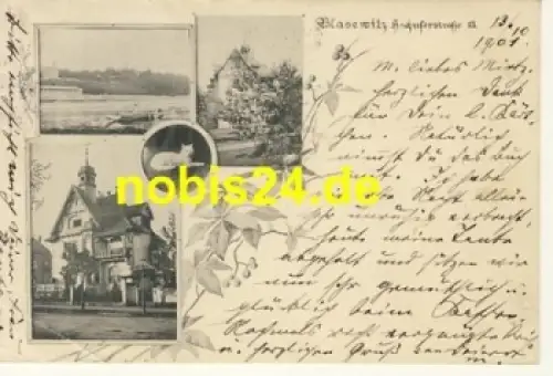 Blasewitz Dresden Hochuferstrasse o 1901