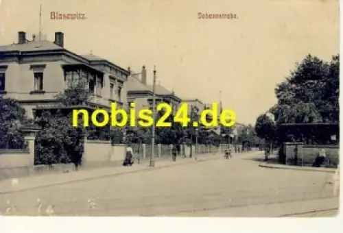 Blasewitz Dresden Johannstrasse *ca.1915