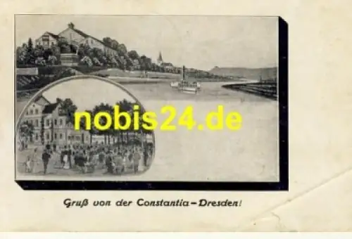 Cotta Dresden Gasthof Constantia o 10.8.1917