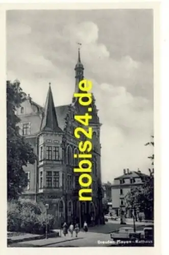Plauen Dresden Rathaus *ca.1958