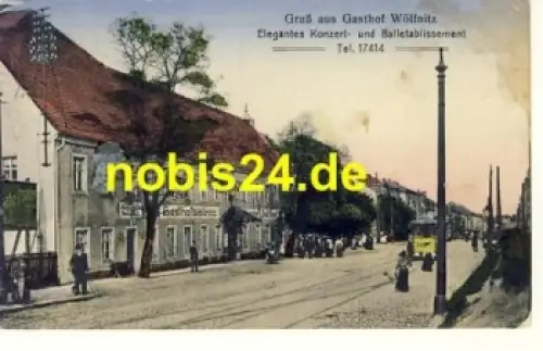 Wölfnitz Dresden Gasthof o 22.7.1918