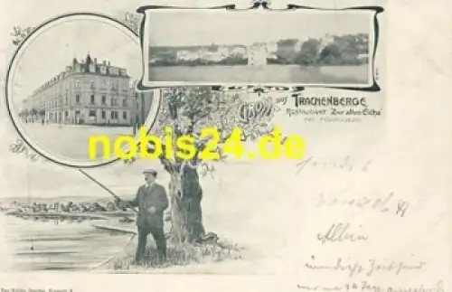 Trachenberge Dresden Gasthof Angler o 1900