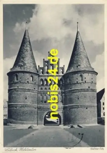 Lübeck Holstentor o 8.8.1937