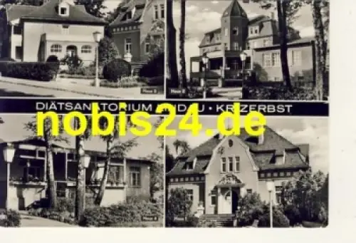 39264 Lindau Zerbst Diätsanatorium o 31.2.1971