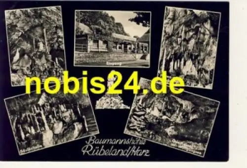 38889 Rübeland Harz Baumannshöhle o ca.1968