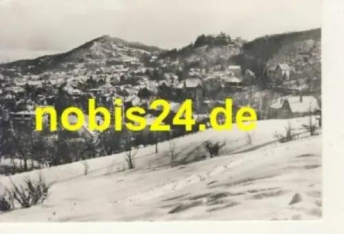 38889 Blankenburg Harz Winteransicht o ca.1979