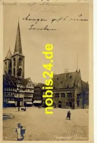 38820 Halberstadt Holzmarkt Kirche o 10.12.1913