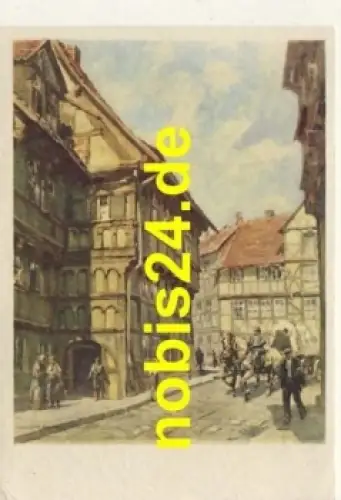 38820 Alt Halberstadt Kulkmühle Künstlerkarte o 7.3.1976