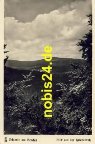 38879 Schierke Harz  o 9.8.1941