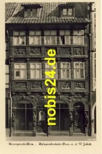 38855 Wernigerode Harz Holzhaus *ca.1955