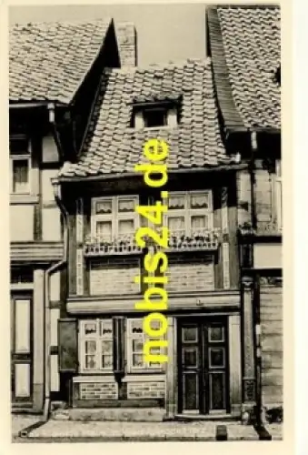 38855 Wernigerode Harz Kleinstes Haus *ca.1955
