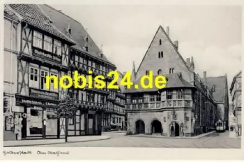 38820 Halberstadt Am Rathaus o 9.11.1960