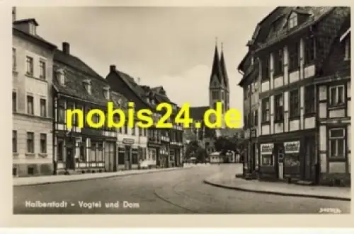 38820 Halberstadt Vogtei und Dom *ca.1954