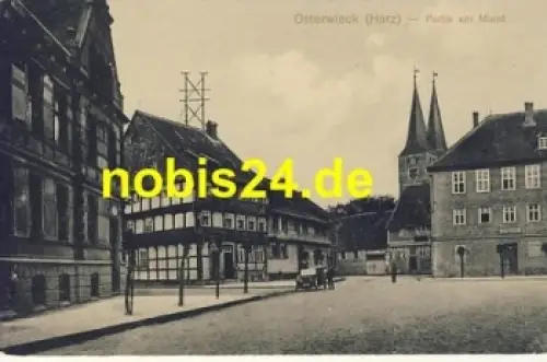 38835 Osterwieck Harz Am Markt  *ca.1914