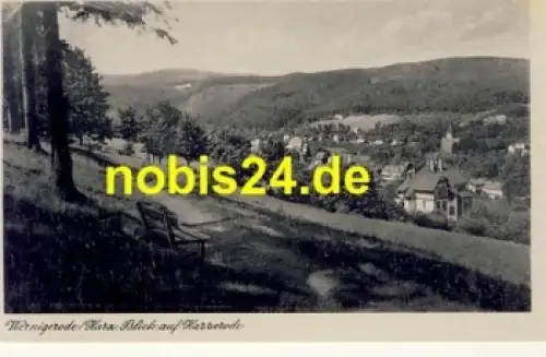 38855 Hasserode Wernigerode Harz *ca.1950