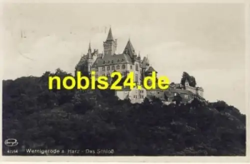 38855 Wernigerode Harz Schloss o 11.5.1929
