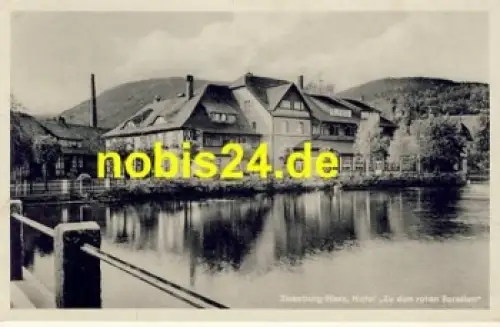 38871 Ilsenburg Hotel Zu den roten Forellen o 1950