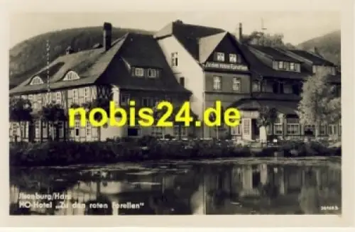 38871 Ilsenburg HO Hotel rote Forelle *ca.1955