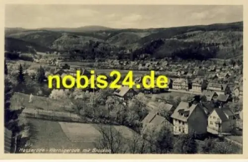 38855 Hasserode Wernigerode *ca.1930