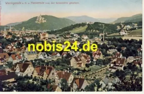 38855 Wernigerode Harz *ca.1920