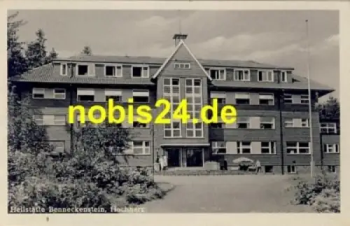 38877 Benneckenstein Harz Heilstätte o 13.1.1958