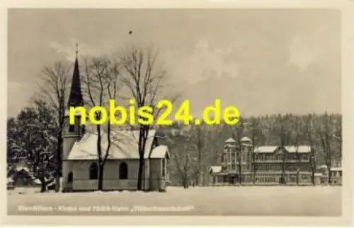 38875 Elend Harz Kirche FDGB Heim  *ca.1955