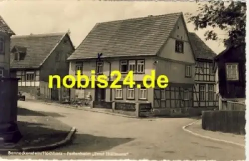 38877 Benneckenstein Harz Ferienheim o 12.6.1958