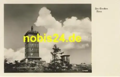 38875 Brocken Harz Turmansicht *ca.1955