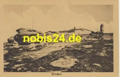 38875 Brocken Harz *ca.1920