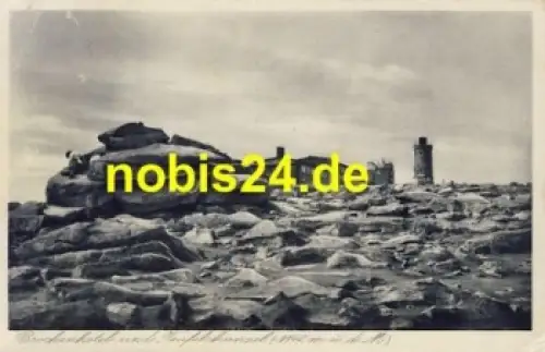 38875 Brocken Harz Teufelskanzel o 12.7.1931