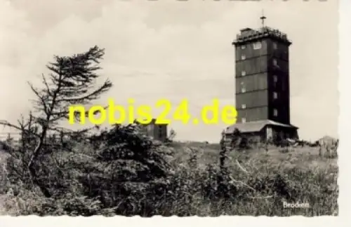 38875 Brocken Harz Brockenturm *ca.1958