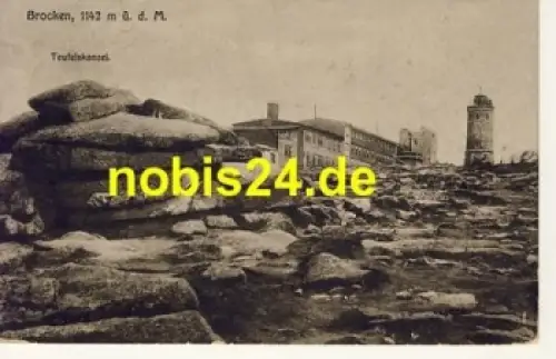 38875 Brocken Teufelskanzel Harz o 21.9.1921