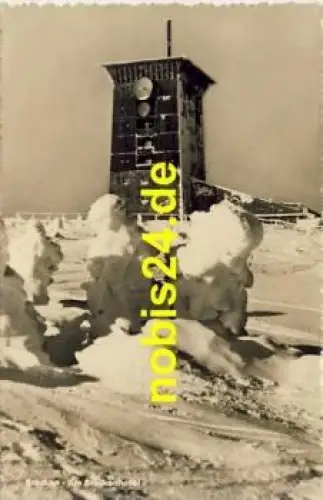 38879 Schierke Brockenhotel Winter o 26.3.1959