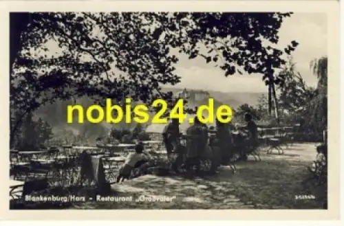 38889 Blankenburg Gasthaus Großvater o 25.6.1956