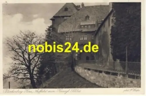 38889 Blankenburg Harz Schloss o 15.10.1930