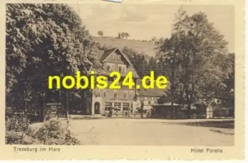 38889 Treseburg Harz Hotel "Forelle" o 23.5.1927