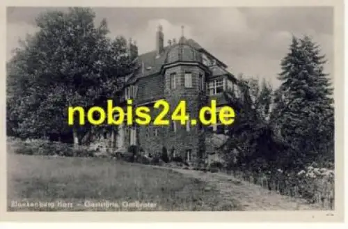 38889 Blankenburg Harz Gasthof Grossvater o 8.9.1959