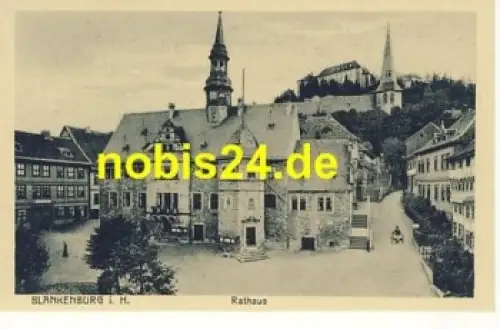 38889 Blankenburg Harz Rathaus *ca.1930