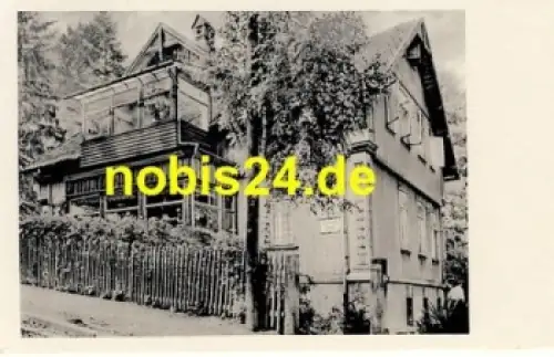 38889 Blankenburg Harz Pension Rabe *ca.1966