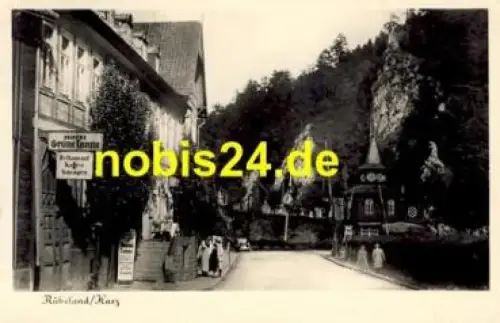 38889 Rübeland Harz Hotel Grüne Tanne o 1957