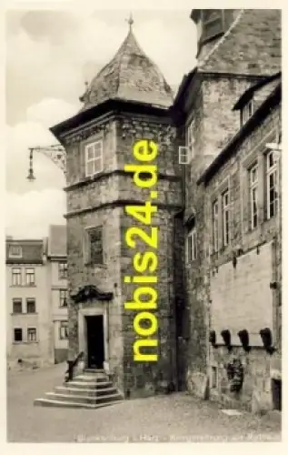 38889 Blankenburg Kriegerehrung Rathaus *ca.1940