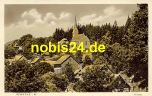 38879 Schierke Harz Kirche o 1.2.1960