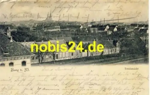 39288 Burg bei Magdeburg o 23.10.1900