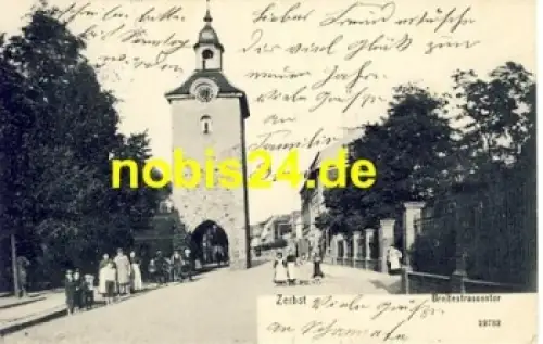 39261 Zerbst Breitestrassentor o 6.1.1909