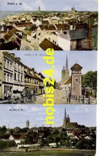 39288 Burg bei Magdeburg o 27.6.1917