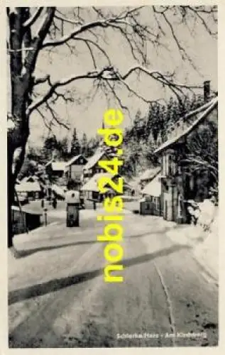 38879 Schierke Harz Am Kirchberg Winter o 1948